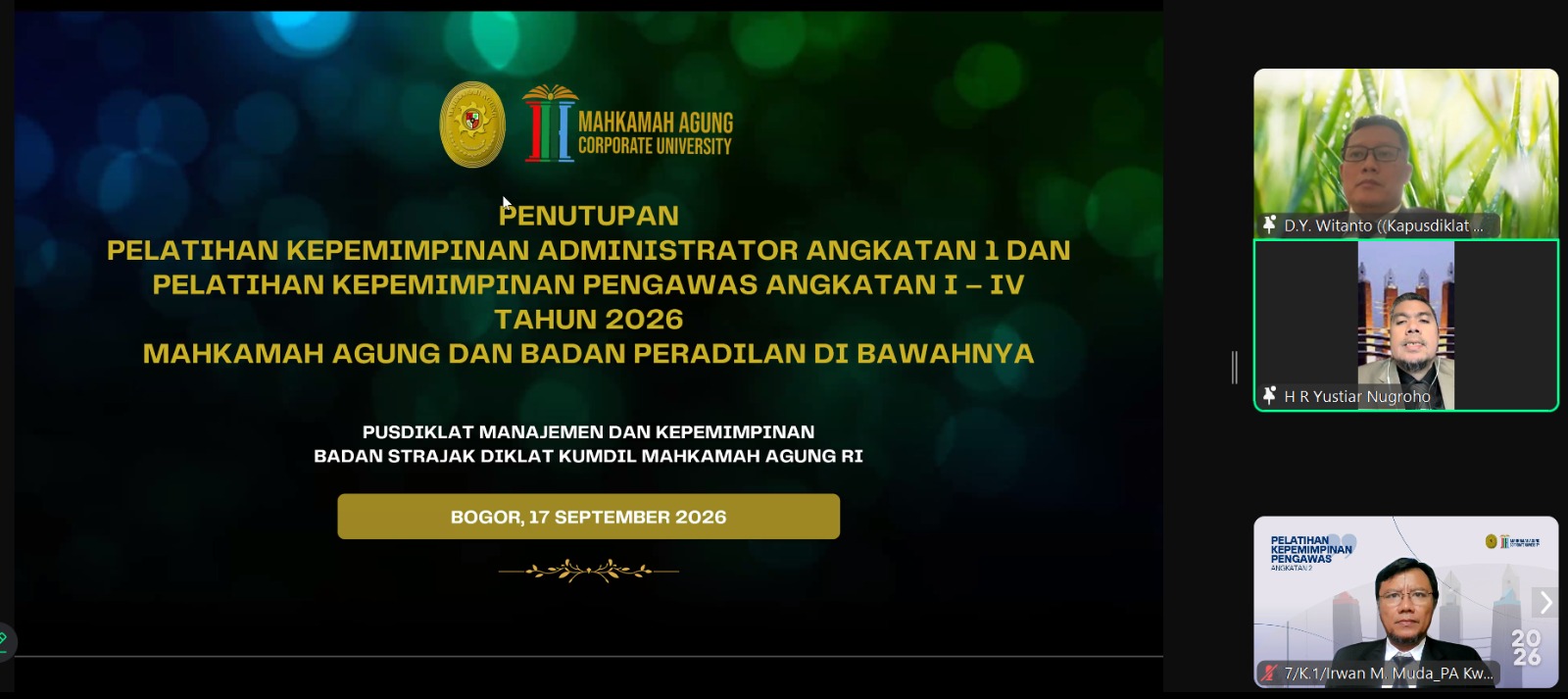 1. Penutupan PKP
